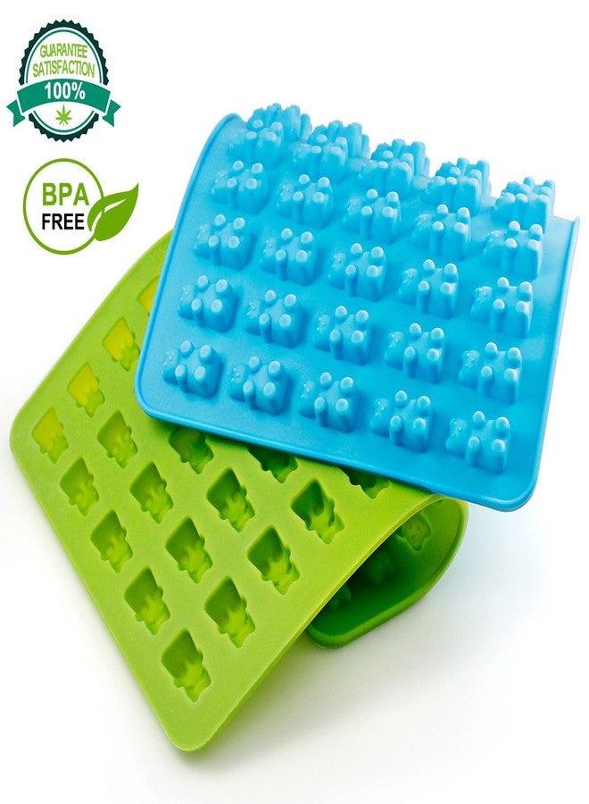 SENHAI Candy Silicone Molds & Ice Cube Trays, SENHAI 3 Pack Gumdrop Jelly Molds, Chocolate Molds, Soap Molds - Bear - Image 3