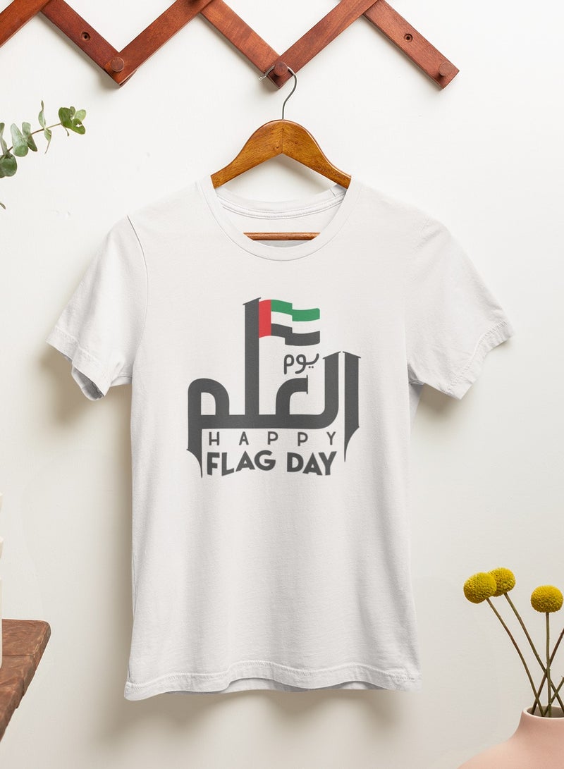 ZOOM تي شيرت احتفال يوم العلم الإماراتي للأطفال والبالغين - ملابس فخر اليوم الوطني