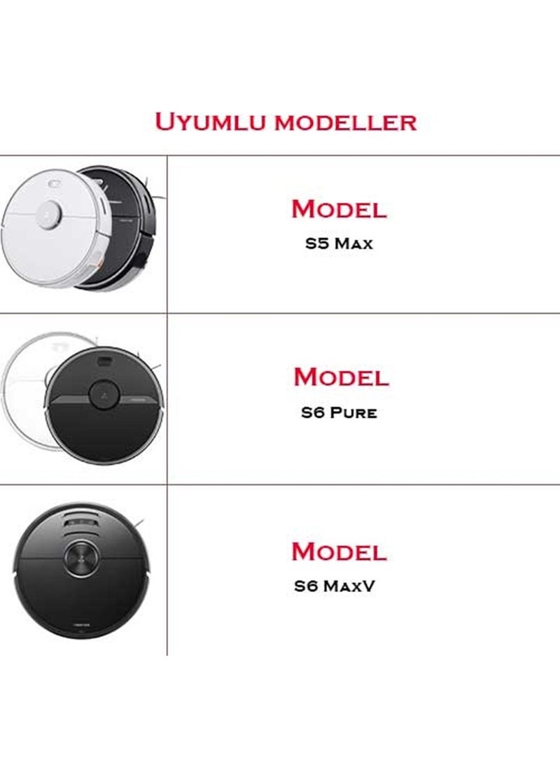 roborock قماش ممسحة متوافق مع S6 MaxV قطعة 1  - Image 2