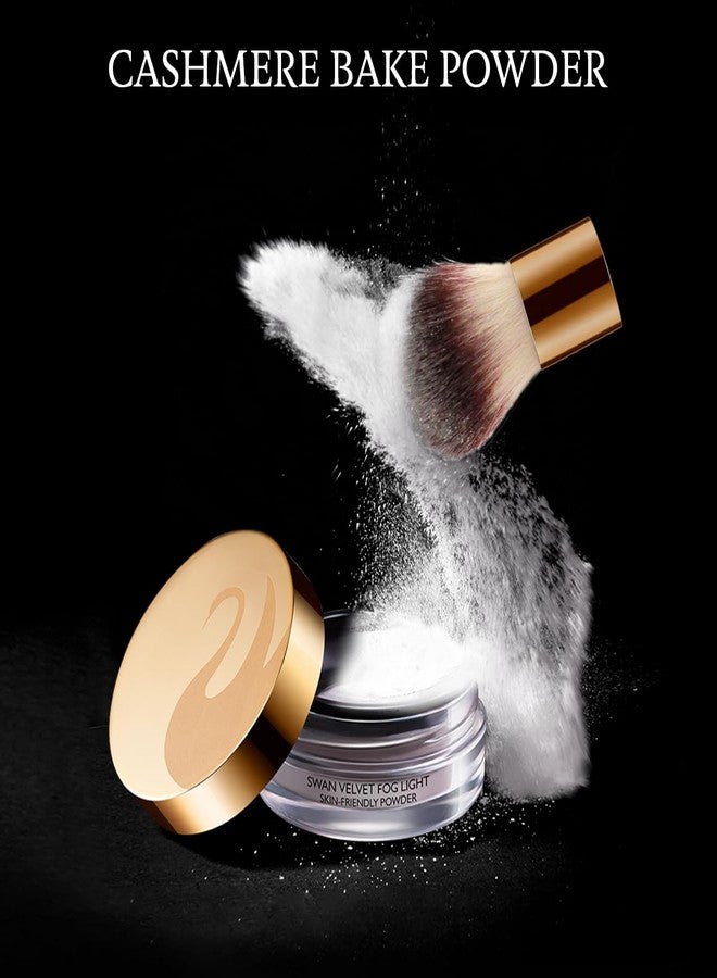 Henlics Paris Cashmere Bake Powder | Clear Non-Absorbent base makeup | Translucent matte finish | Non Cakey | Translucent Cashmere | Blurs imperfections up to 8 hours - Image 3