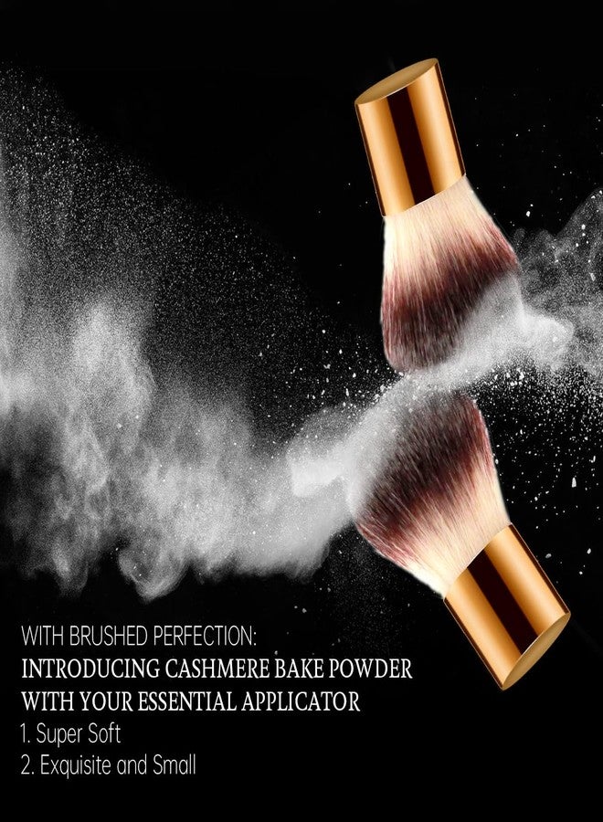 Henlics Paris Cashmere Bake Powder | Clear Non-Absorbent base makeup | Translucent matte finish | Non Cakey | Translucent Cashmere | Blurs imperfections up to 8 hours - Image 4
