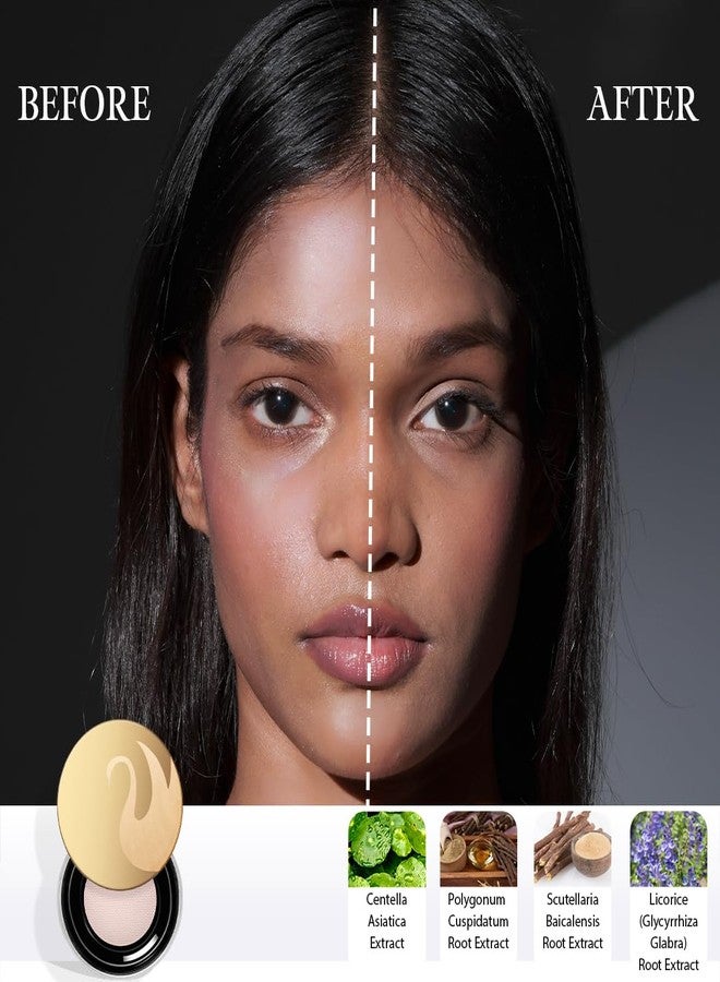 Henlics Paris Cashmere Bake Powder | Clear Non-Absorbent base makeup | Translucent matte finish | Non Cakey | Translucent Cashmere | Blurs imperfections up to 8 hours - Image 2