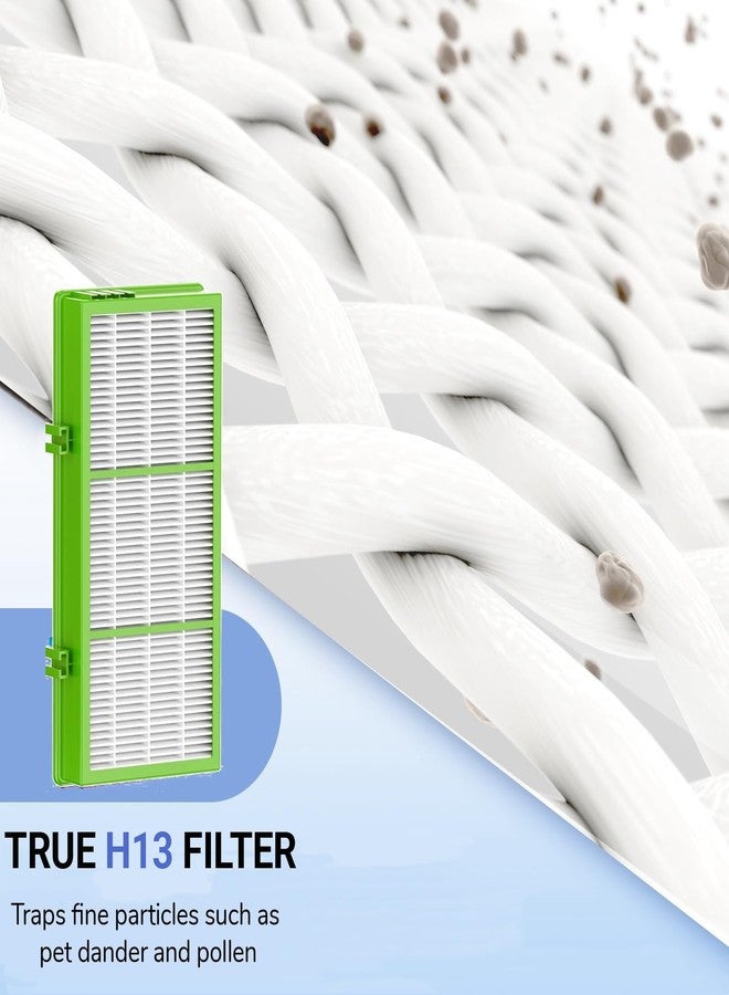 LBLVBNEWD Aer1 Filter Replacement for Holmes AER1 Air Purifiers, 4 True Air Filters + 8 Carbon Booster Filters for Replacement Parts # HAPF300AH-U4R, HAP242-NUC - Image 4