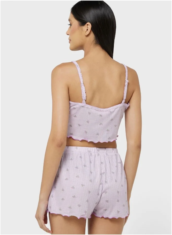 Isla & Evie Tie Detail Cami