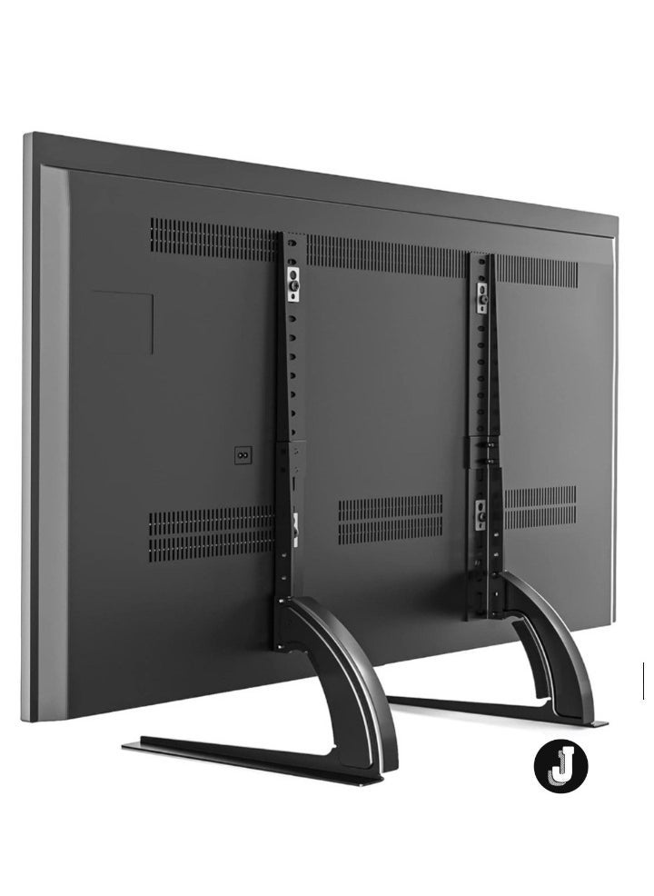 JAJEEK Universal TV Stand Mount – Tabletop TV Legs for 22" to 65" Plasma, LCD, LED TVs, Adjustable Height, Holds Up to 88lbs, Max VESA 800x500mm  - Image 1
