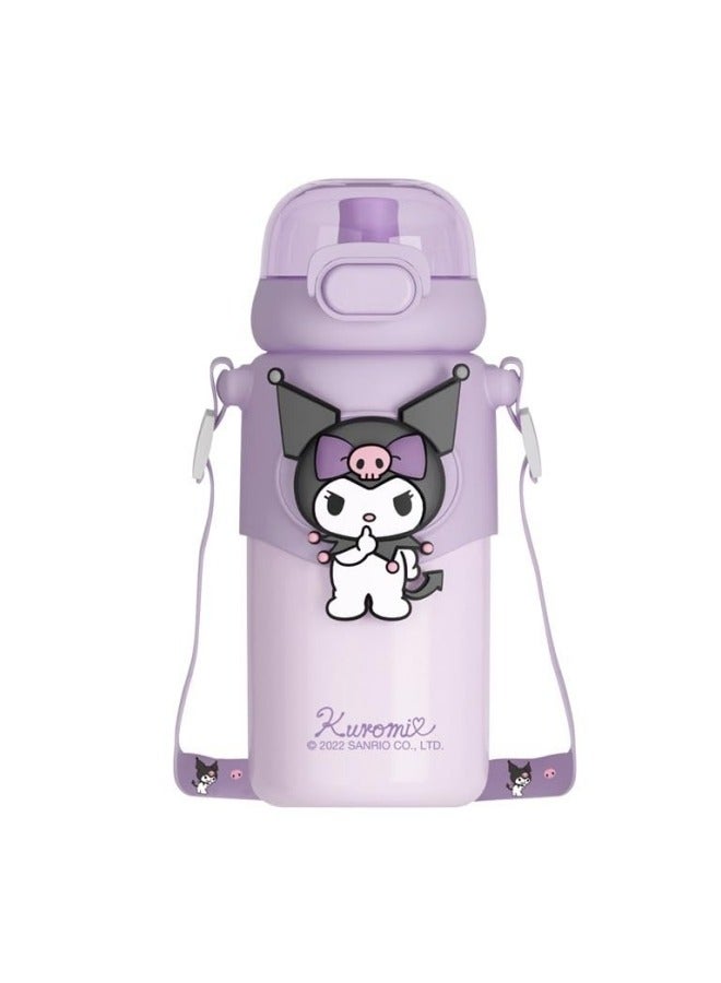 GGEROU Kids Water Bottle Insulated Stainless Steel Reusable Tumbler for Toddlers Boys Girls Cartoon Vacuum Thermos Cup Womens Water Bottles 460ml - Image 1