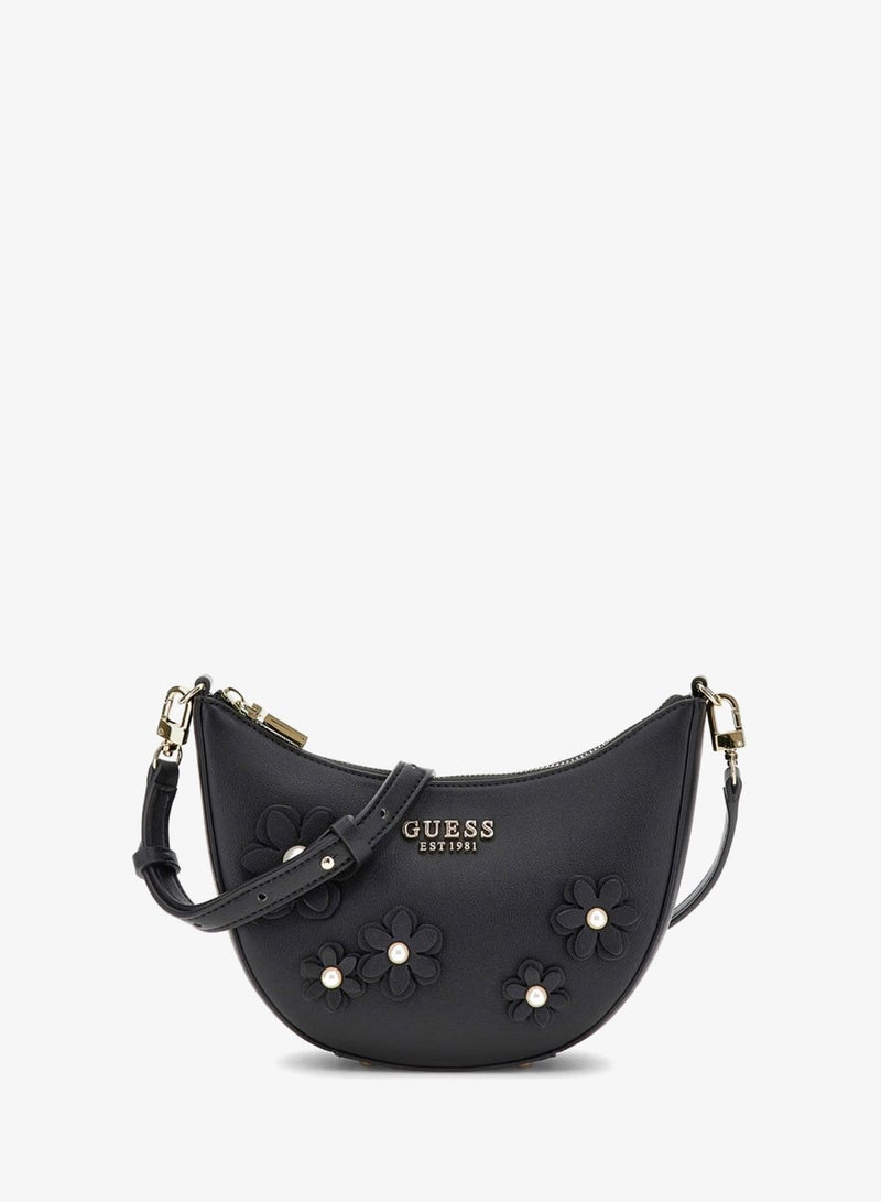 GUESS zaria mini top zip shoulder bag - Image 1