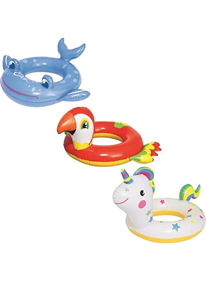 Bestway Schwimmring Happy Animal 3 6 Jahre - Image 1