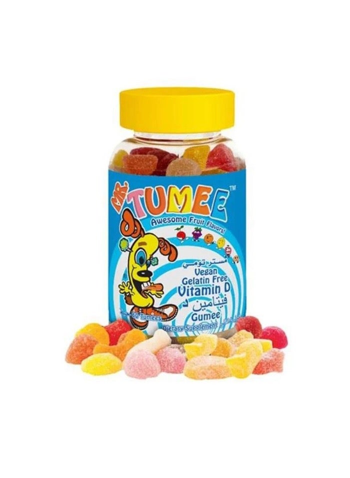 MR.TUMEE Two Pieces Mr. Tommy Vitamin D Chewable Tablets 60 Tablets - Image 3