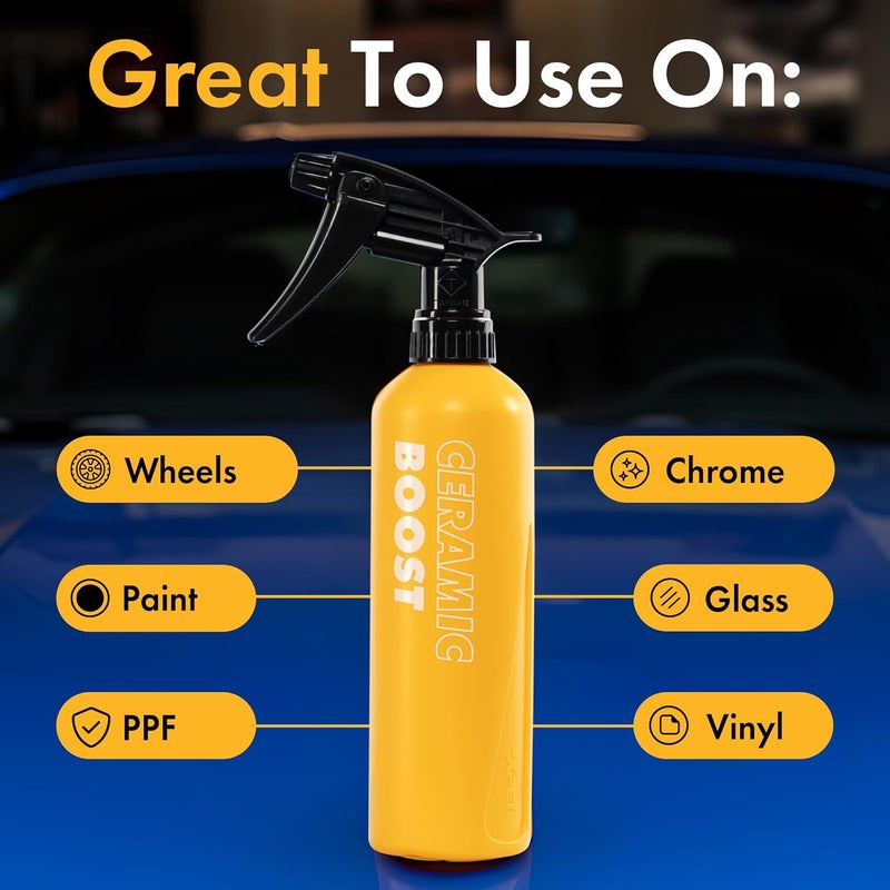 XPEL Ceramic Boost Spray Coating, 16oz - Silicon Dioxide Car Detailing Spray, Beads and Repels Water, Dust, Lint, and Protects Against Debris - Safe for Cars, Trucks, Motorcycles, RV's & More - Image 3