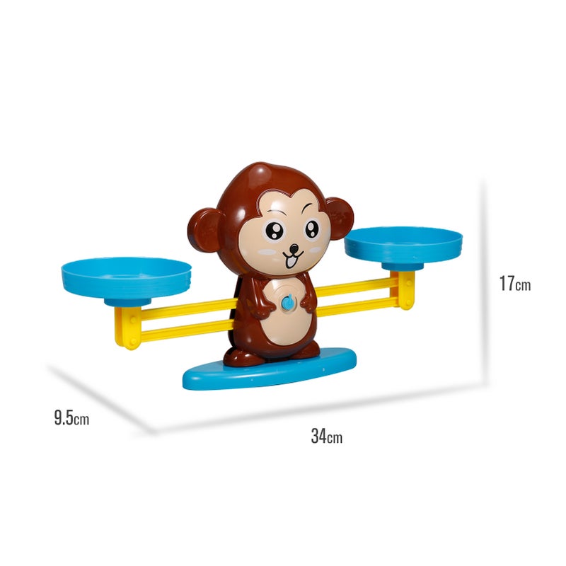 Balance Math Game Monkey Balance Counting Toys for Boys Girls Educational Number Toy - Image 5