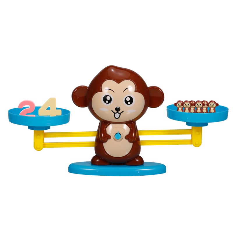 Balance Math Game Monkey Balance Counting Toys for Boys Girls Educational Number Toy - Image 1