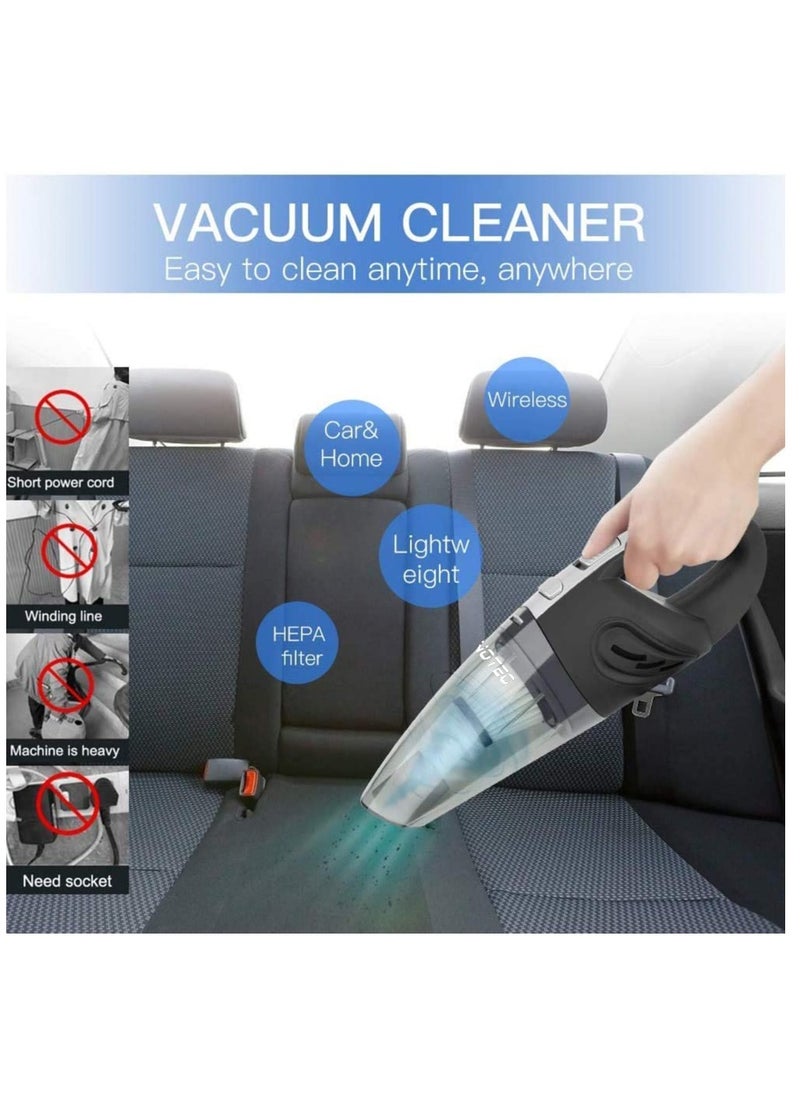 ARNOTEC Handheld Vacuum Cordless High Power 120W 3200pa Vacuum Dust Busters Cordless Rechargeable Portable for Pet Pair/Sofa/Car/Office  - Image 5