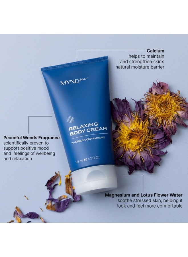 Nu Skin Nu Skin MYND360™ Relaxing Body Cream | 4.2 fl oz | Lotion for Sleep & Calm | Magnesium, Calcium, & Water Infused Skin Care with Lotus Flowers | Soothing Skincare Moisturizer & Lotion with Magnesium  - Image 2