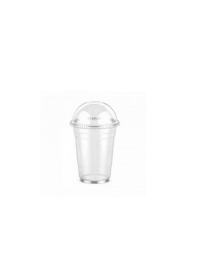 Alba Plastic Juice Cups Disposable Clear Plastic 10oz Clear Strong Disposable Plastic Cups for Party Ideal for Milkshake - 200 Pieces - Image 2