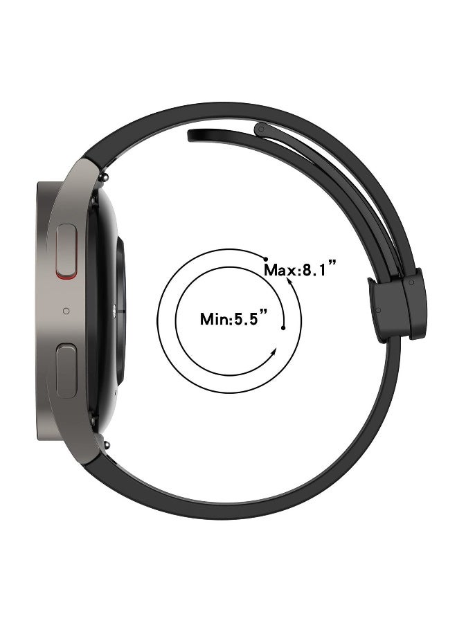 NIBEMINENT 22MM Straps Compatible with Huawei Watch GT5(46MM)/GT4(46MM)/GT3(46MM)/GT3 Pro(46MM)/GT2(46MM)/GT2e(46MM)/GT/GT Runner,Huawei Watch 4/4 Pro/3/3 Pro,Honor Watch 4 Pro/GS3/Magic Watch 2,Soft Silicone Band With Magnetic Buckle for Men,Women,Green  - Image 5