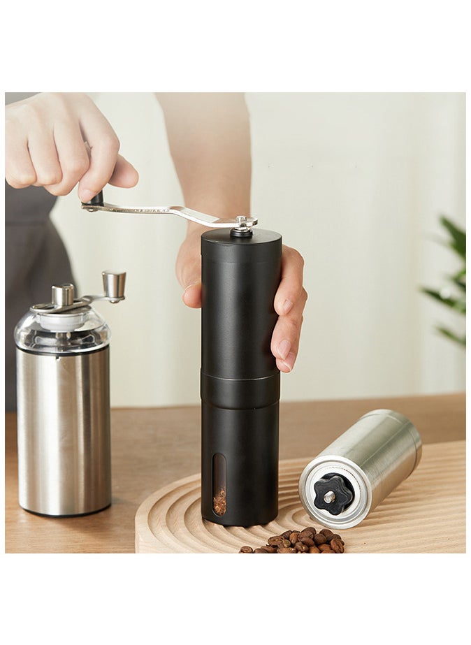 Generic - Manual Coffee Bean Grinder black Standard，Portable for Travel Convenient - Image 1