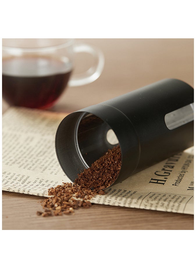 Generic - Manual Coffee Bean Grinder black Standard，Portable for Travel Convenient - Image 1