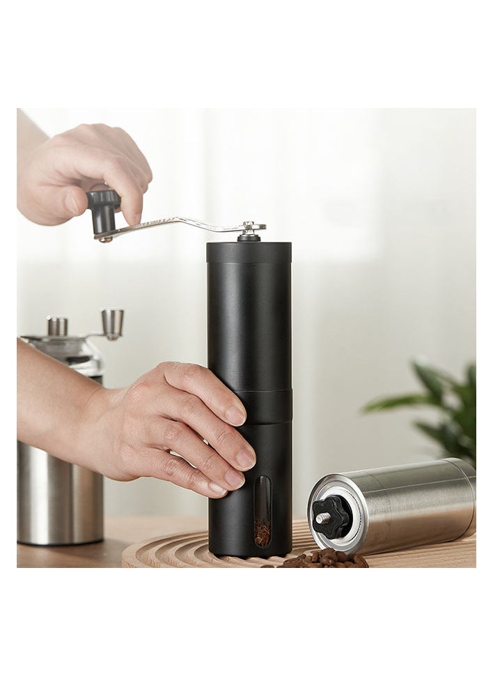 Generic - Manual Coffee Bean Grinder black Standard，Portable for Travel Convenient - Image 1