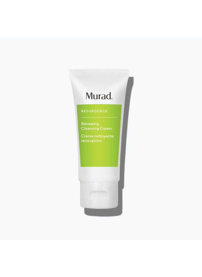 Murad Murad Renewing Cleansing Cream Travel - Resurgence Anti-Aging, Cleansing Cream Face Wash - Hydrating Daily Face Cleanser, 2.0Fl Oz 