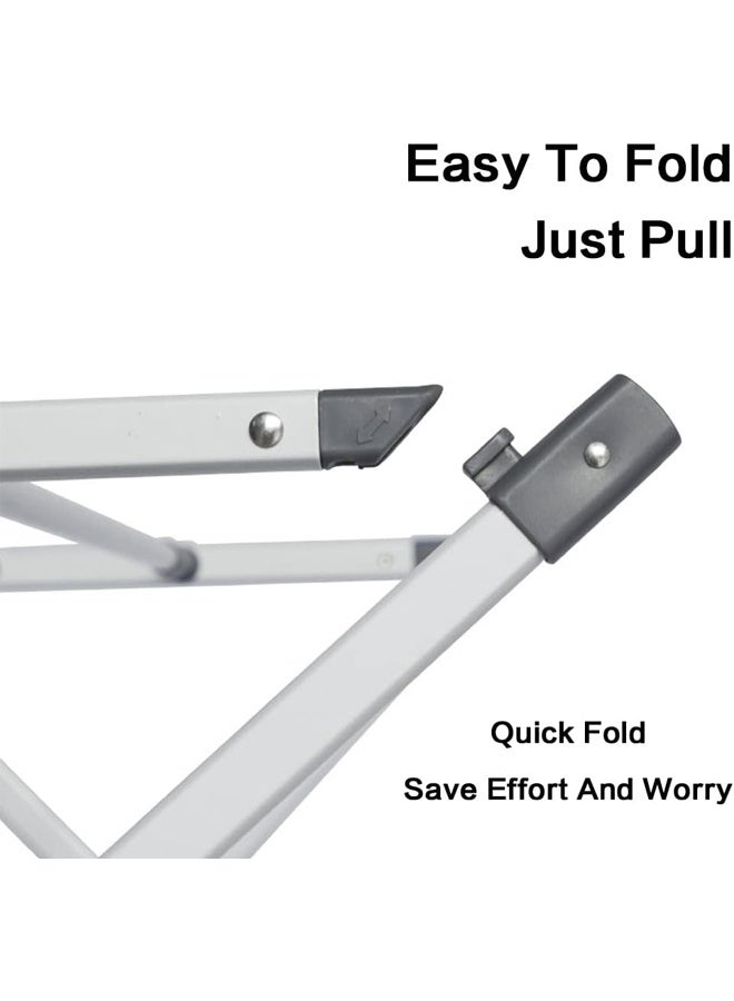 Portable Foldable Clothes Drying Rack,Space Saving X-Frame Design, Multi-Rod Support, Durable and Safe, Ideal for Various Scenes