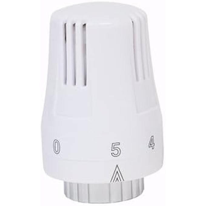 TC TRV THERMOSTATIC RADIATOR VALVE SENSOR HEAD FITS DRAYTON TRV4 BODY WHITE- HEAD ONLY