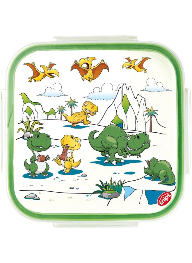 Snipslock Lunchbox, Plastic, 15X15X7,5, Transparent - Image 4