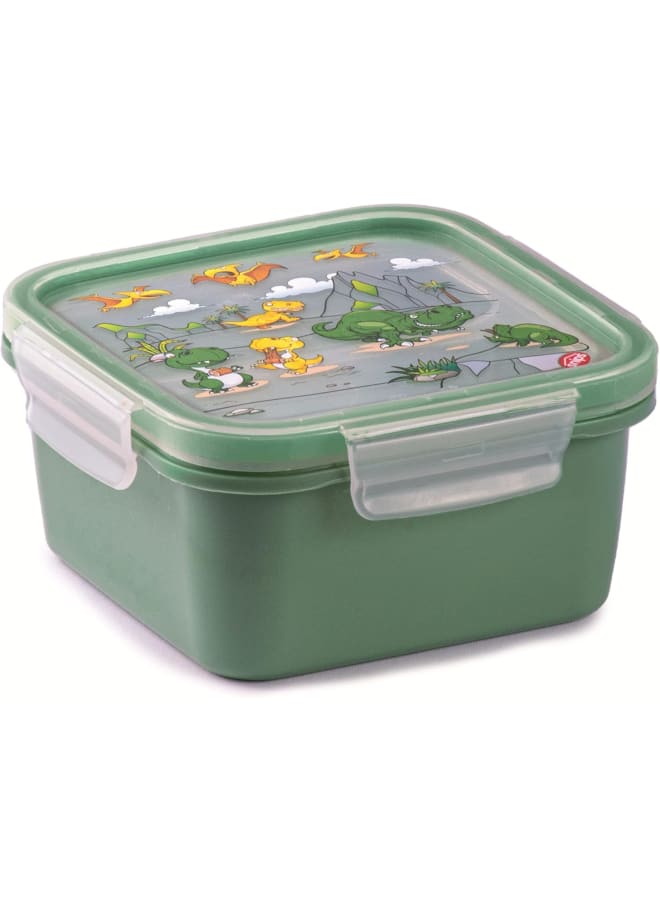 Snipslock Lunchbox, Plastic, 15X15X7,5, Transparent - Image 1