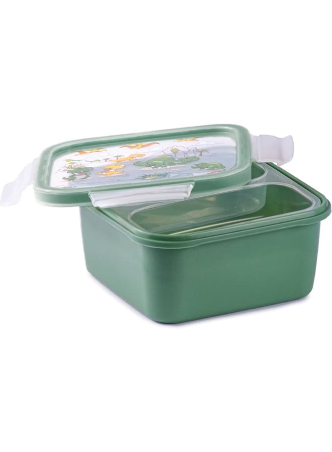 Snipslock Lunchbox, Plastic, 15X15X7,5, Transparent - Image 3