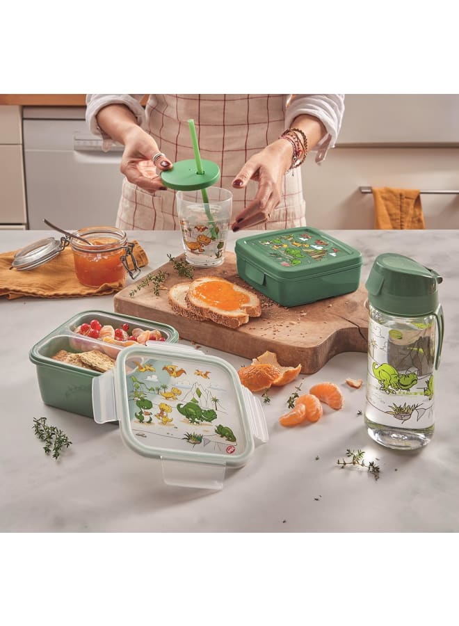 Snipslock Lunchbox, Plastic, 15X15X7,5, Transparent - Image 5