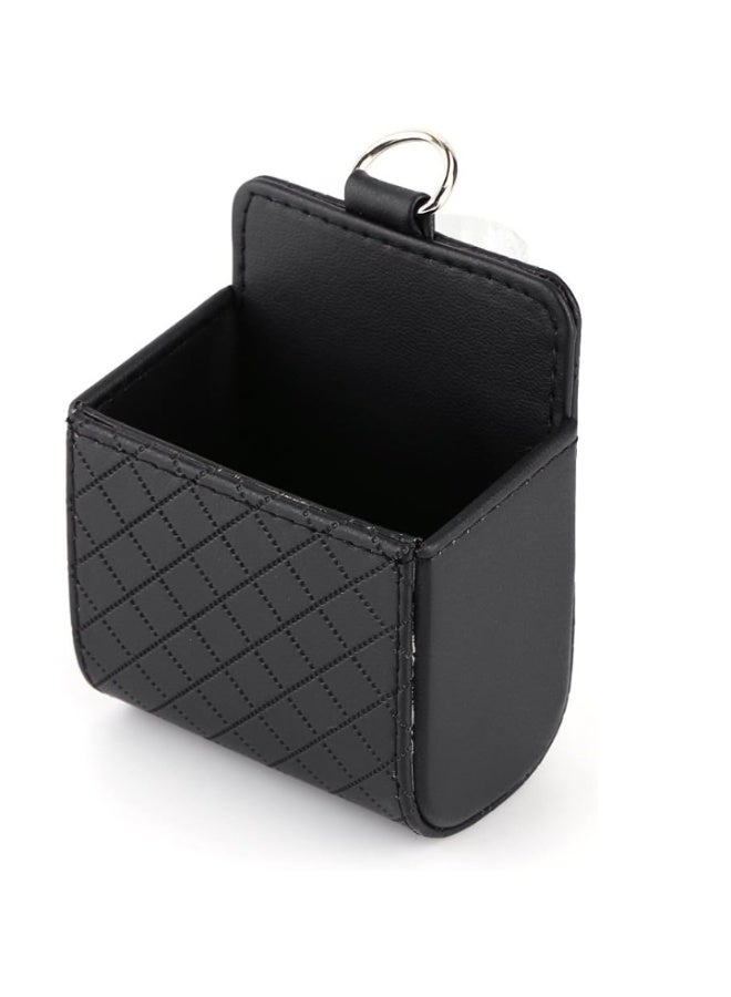 Cool Baby Car Storage Box, Black Car Air Vent Outlet Organizer Storage Bag Phone Case Box Holder Pocket - Image 5