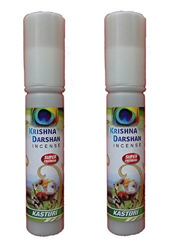 Krishna Mehta Krishna Darshan Agarbatti Kasturi Fragrance 2 x 100 Grams - Image 4