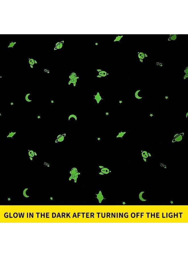 Portable Blackout Shades(145x100cm) - No Drill Window Blinds 3-Second Install for Baby Nursery, Bedroom, Travel ，Need to Bring Your own Velcro - Image 4