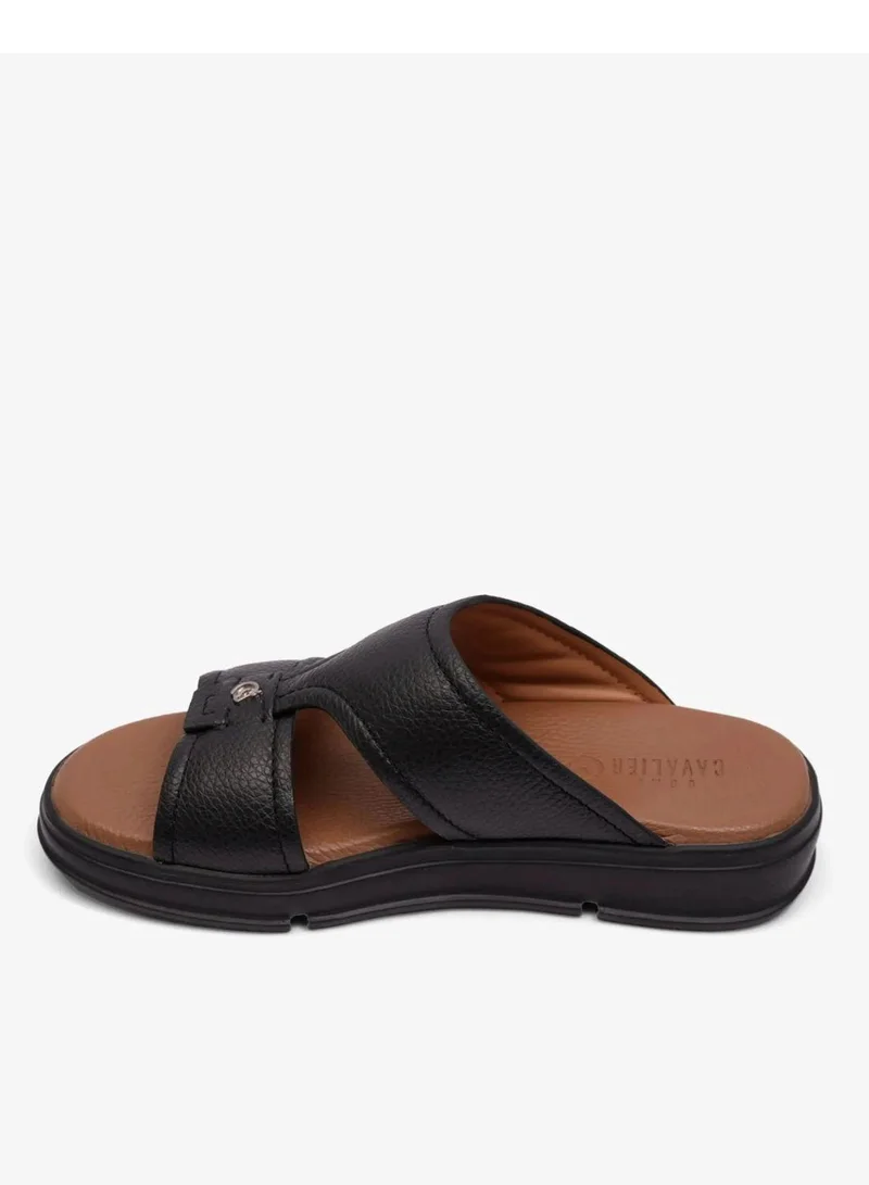 UOMO Cavalier  MENS ARABIC UOMO CAVALIER SANDALS LEO BLACK for Men | Best Price UAE