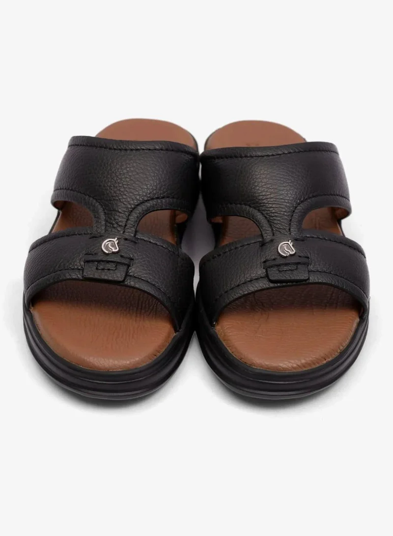 UOMO Cavalier  MENS ARABIC UOMO CAVALIER SANDALS LEO BLACK for Men | Best Price UAE