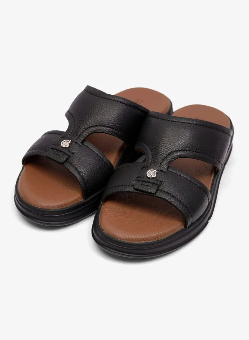 UOMO Cavalier  MENS ARABIC UOMO CAVALIER SANDALS LEO BLACK for Men | Best Price UAE