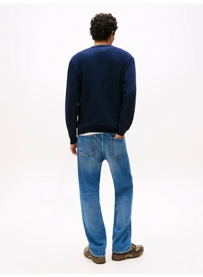 TOMMY JEANS Heritage Varsity Crew Neck Sweatshirt