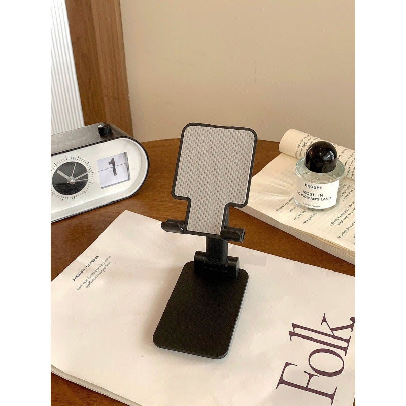 Foldable Desktop Phone & Tablet Stand with Adjustable Height, Portable