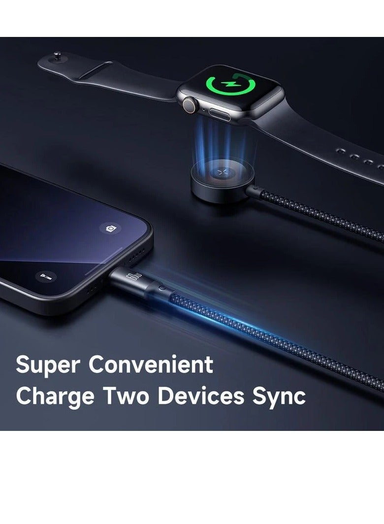 Mcdodo CA-2200 2 in-1 USB-C cable + Apple Watch charger 60W 1.2m