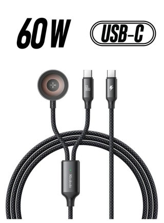 Mcdodo CA-2200 2 in-1 USB-C cable + Apple Watch charger 60W 1.2m - pzsku/Z91EBEFDE5132E7C282E9Z/45/1748955565/a7f72f3c-40cd-4b41-a911-7fbc4c34fed0
