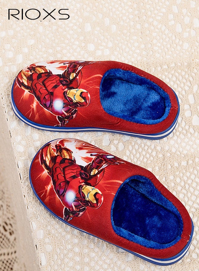 ريوكس النعال الفروي، والنعال الفروي، والخيف المريح، والنعال الكرتوني المحبوب، والنعال الناعم والمريح، وشب البيت لإغلاق أصابع القدم، والنعال الفروي الدافئ، والنعال المحبوب، والنعال الواقي من التزلج الداخلي والخارجي، والنعال الأحمر في الربيع والخريف والشتاء - Image 4