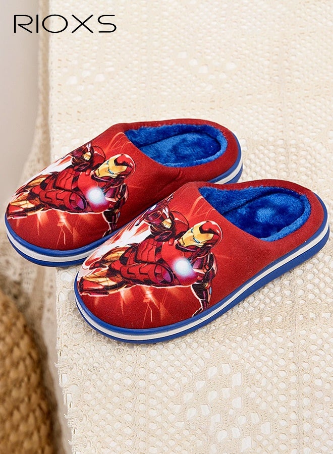 ريوكس النعال الفروي، والنعال الفروي، والخيف المريح، والنعال الكرتوني المحبوب، والنعال الناعم والمريح، وشب البيت لإغلاق أصابع القدم، والنعال الفروي الدافئ، والنعال المحبوب، والنعال الواقي من التزلج الداخلي والخارجي، والنعال الأحمر في الربيع والخريف والشتاء - Image 3