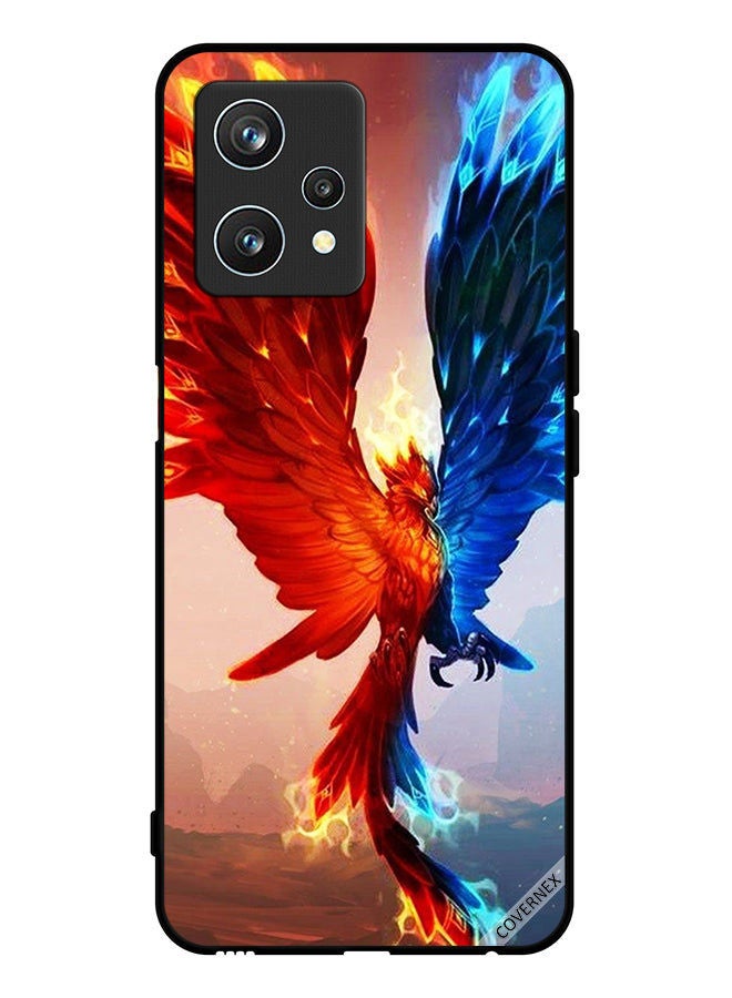 Covernex Protective Case Cover For Realme 9 Pro Fire And Water Eagle Wallpaper - Image 1