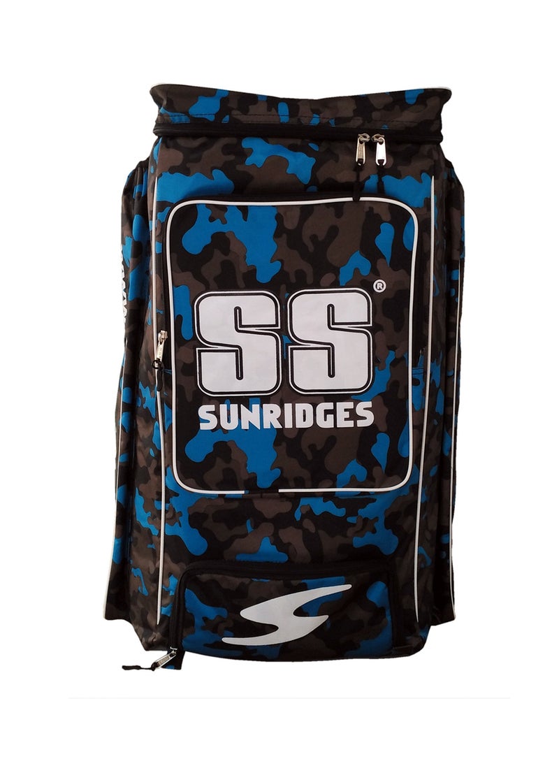 SS - Camo Duffle Cricket kit Bag (Blue/Grey,L) - Image 1