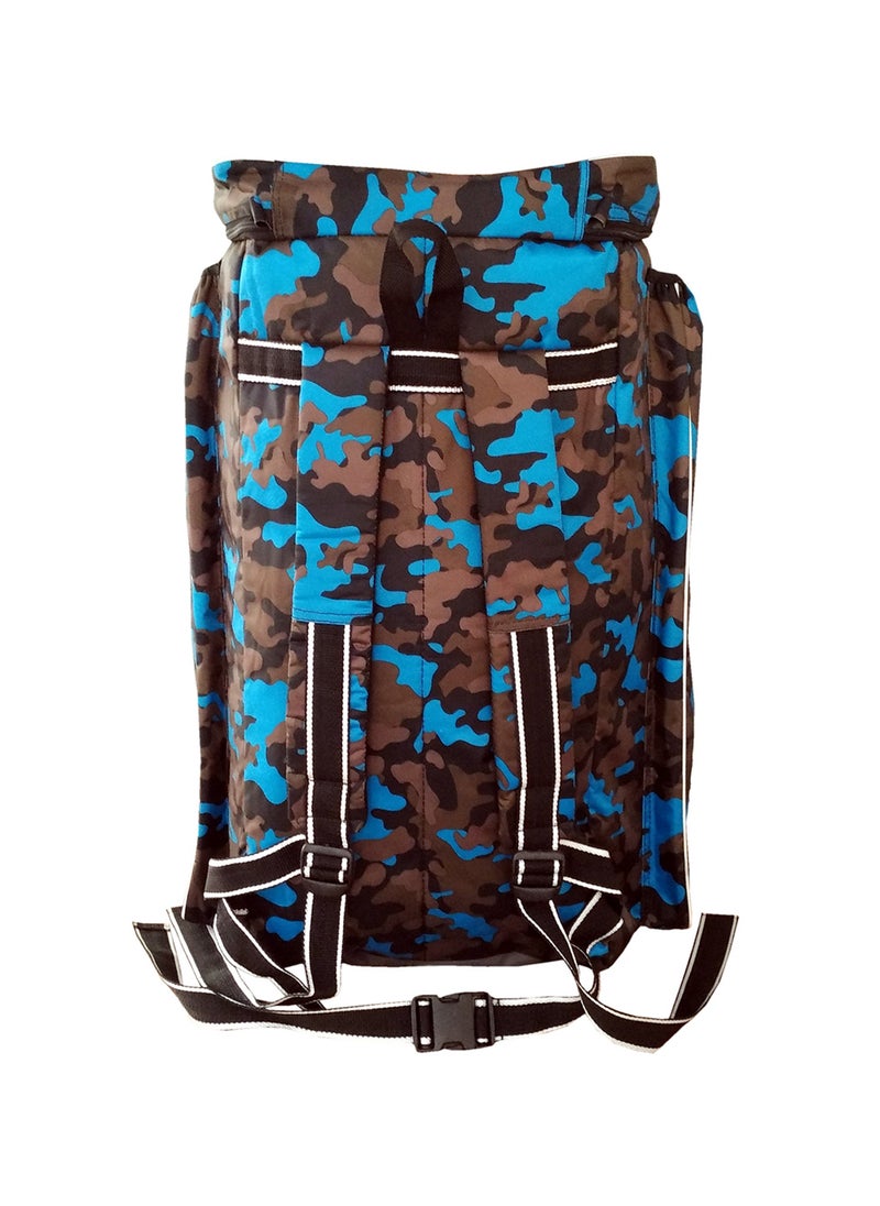 SS - Camo Duffle Cricket kit Bag (Blue/Grey,L) - Image 1