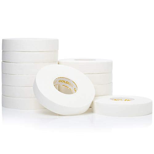 Gold BJJ Jiu Jitsu Tape - Strong Athletic Finger Tape, 1/2" x 30' - Protect Fingers and Toes in MMA, Judo, Wrestling, Martial Arts, Rock Climbing (6 Rolls, White) - Image 1