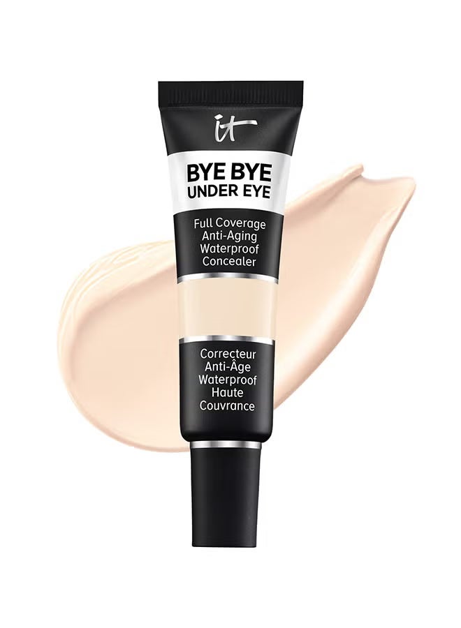 IT COSMETICS Bye Bye Under Eye, Full Coverage Anti-Aging Waterproof Concealer, Highly mented And Water-Resistant With Long-Wearing Finish, Waterproof Full Coverage Concealer For Dark Circles, Fine Lines, Redness & Discoloration, Light 10.5 (12ml) - Image 1