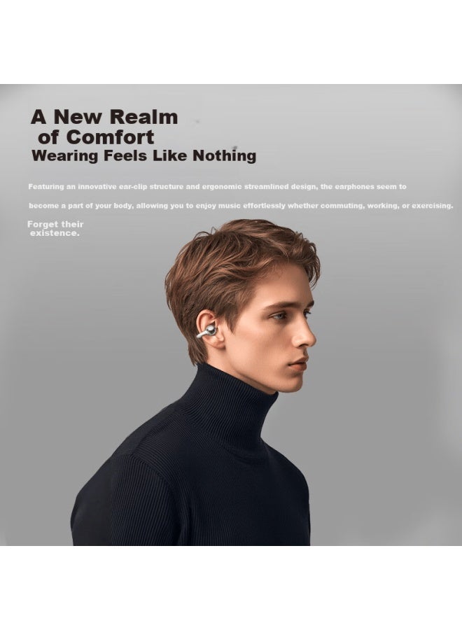 Enkor Ew21 Clip-on Bluetooth Earphones Open-ear Wireless Sports Running Cycling Ear-hook Compatible With Apple Huawei Xiaomi Phones - Image 2