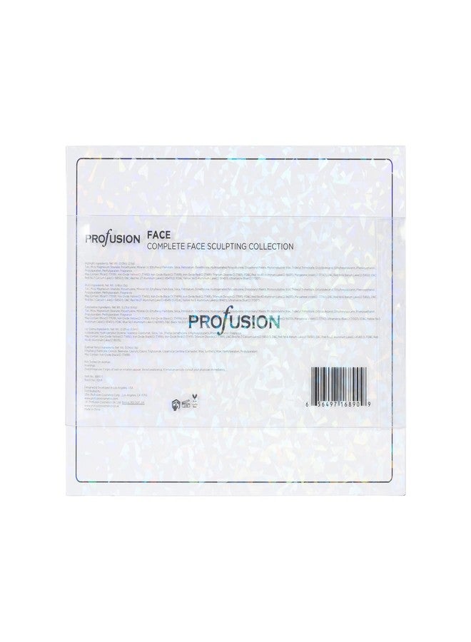 Profusion Cosmetics Complete Face Sculpting Collection for Festive Glam, Indulge in Luxury with Ultimate Makeup kit and Achieve Stunning Looks for Glamorous Holiday (Peach) - Image 3