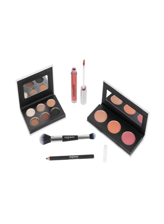 Profusion Cosmetics Complete Face Sculpting Collection for Festive Glam, Indulge in Luxury with Ultimate Makeup kit and Achieve Stunning Looks for Glamorous Holiday (Peach) - Image 2